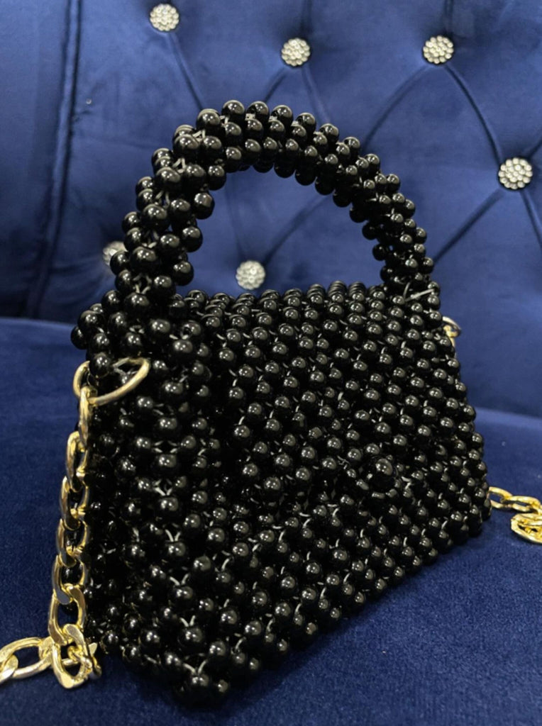Black Beads Bag