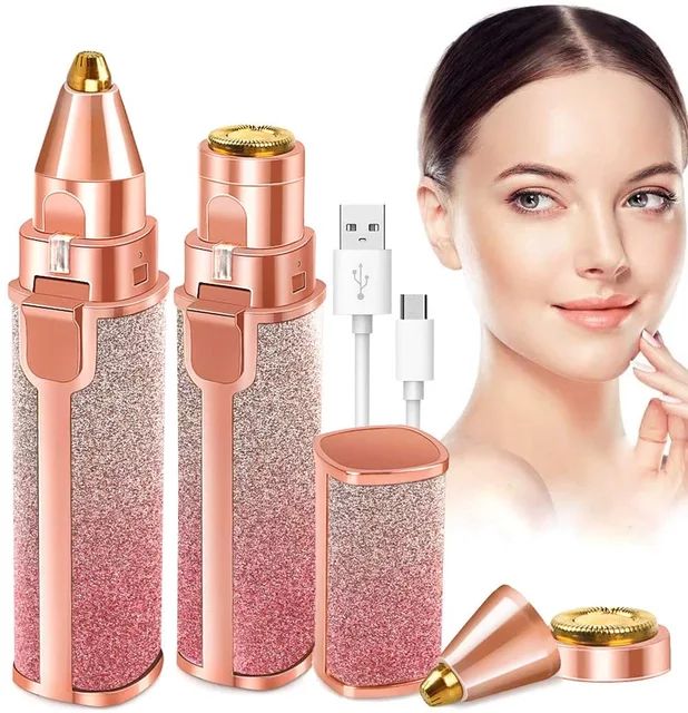 2 In 1 Electric Eyebrow Trimmer