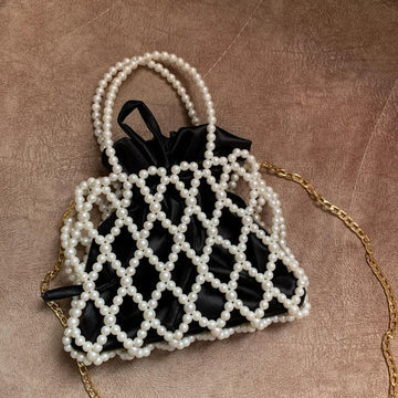 Beaded Pearl Handbag