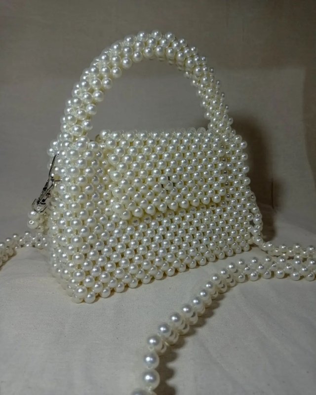 Beaded Pearl Handbag