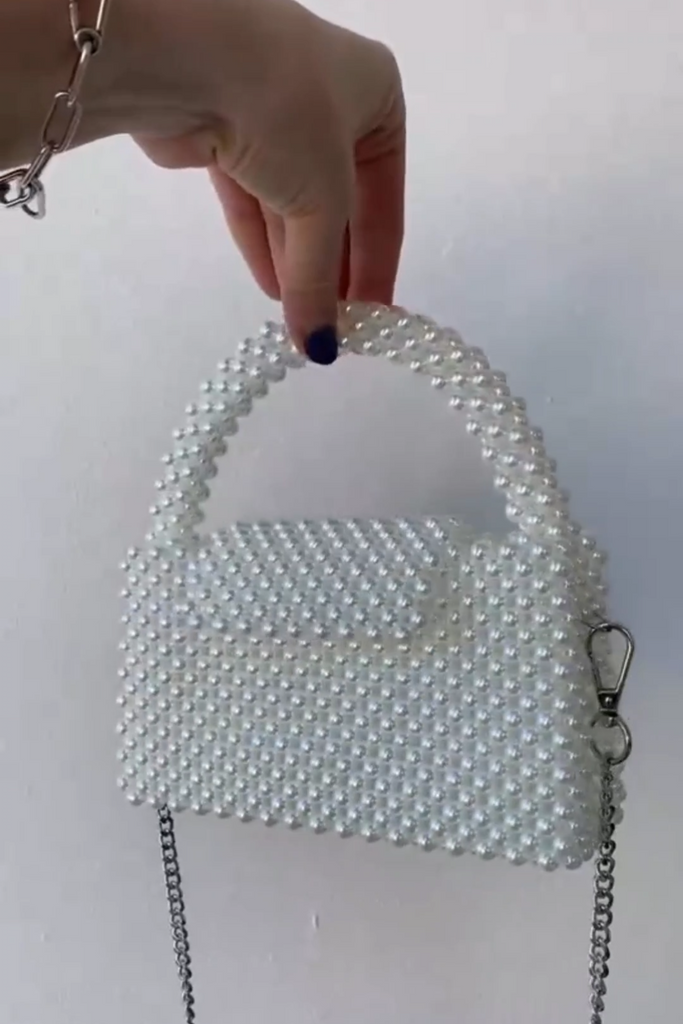 Beaded Pearl Handbag