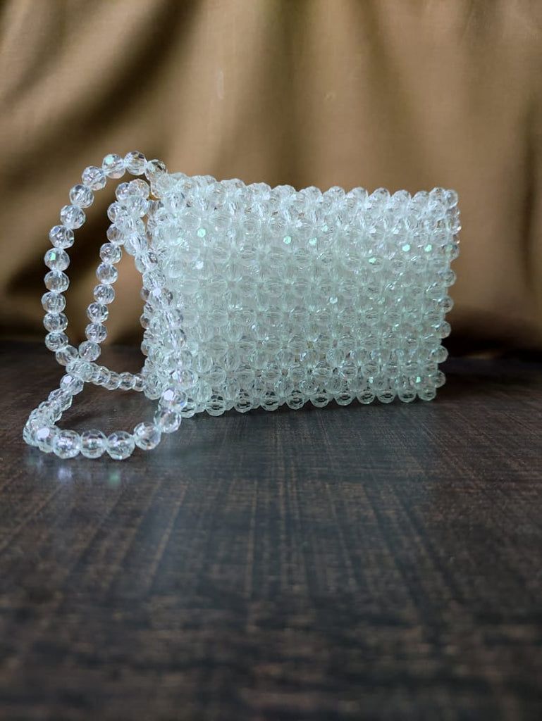 Transparent Crystal Bead Bag