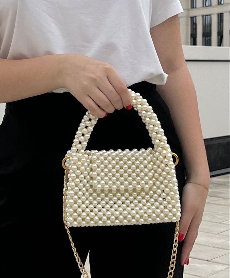 Pearl Bead Bag