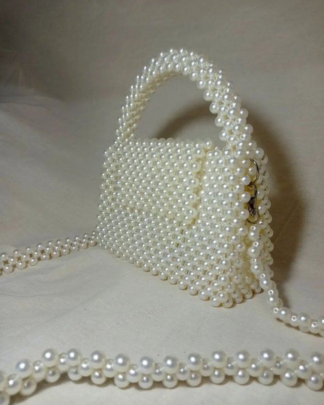 Beaded Pearl Handbag